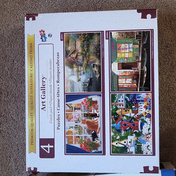 2 Jigsaw Puzzle Sets used - Picture 2 of 4